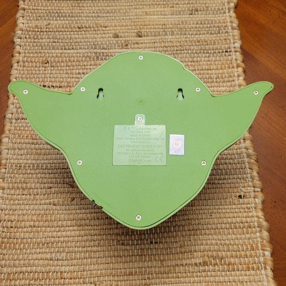 RARE - Star Wars YODA Head 3D Deco Light - Picture 4 of 5